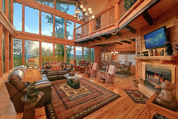 NaturalRetreats-SM-MountainMagic_courtesy_700 Mountain Magic cabin rental by Natural Retreats near Great Smoky Mountains National Park