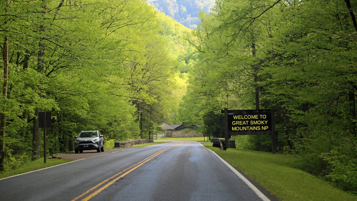 Park Entrances to Great Smoky Mountains National Park
