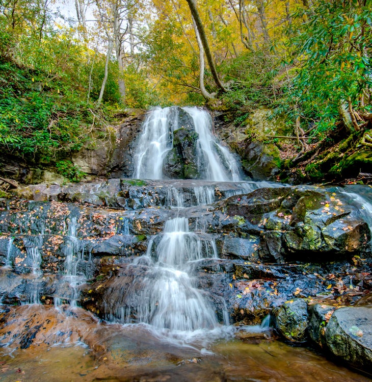 Laurel Falls in Great Smoky Mountains National Park