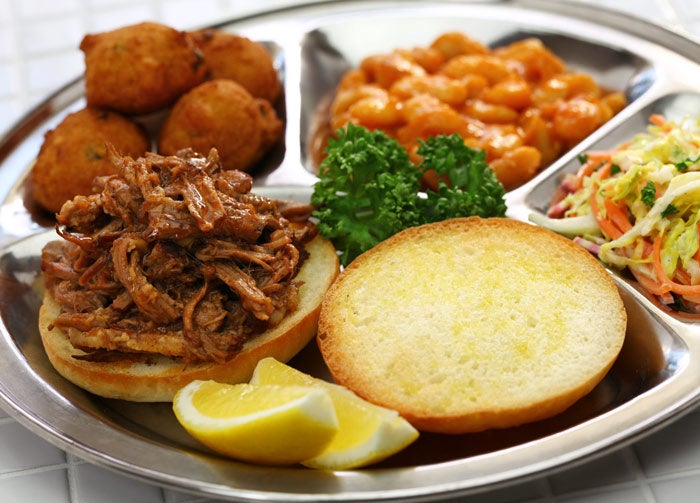 NC-BBQ-plate_DP_700 North Carolina barbecue plate
