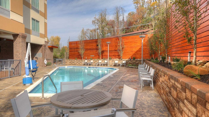 FairfieldInnGatlinburg-Pool_courtesy_700 Pool at Fairfield Inn & Suites Gatlinburg Downtown