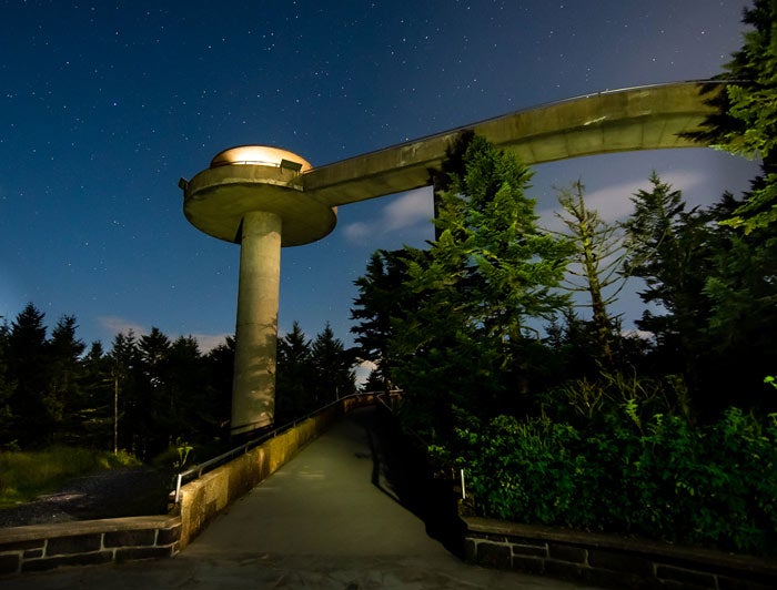SM-ClingmansDome-night-stars_Tam19PaulHoying_700 The night stars over Clingmans Dome, Great Smoky Mountains National Park