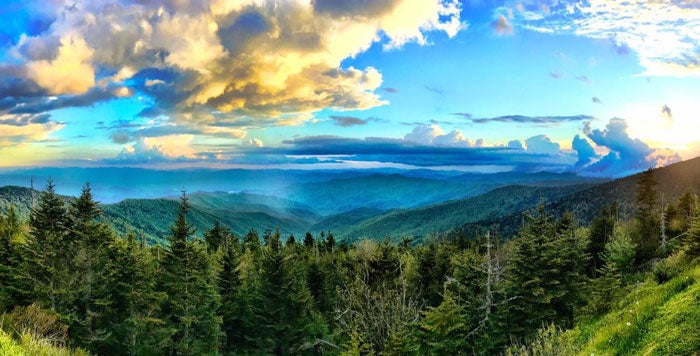 SM-sunset-from-Clingmans-Dome_TamMaryBlair_700 Watching the sun set on Clingmans Dome in Great Smoky Mountains National Park