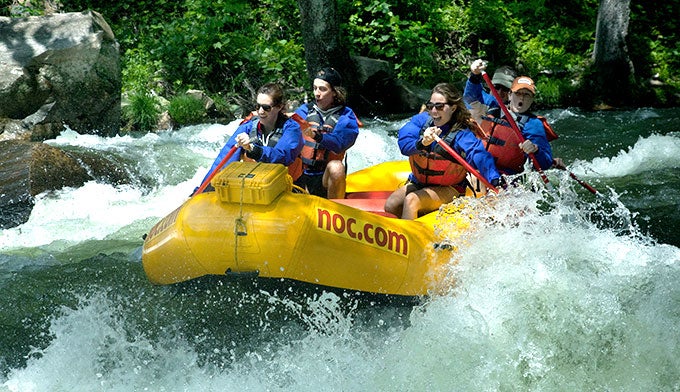 NC-Rafting-River-with-Nantahala-Outdoor-Center_VisitNCdotCom_680 Rafting the Nantahala River with the Nantahala Outdoor Center.